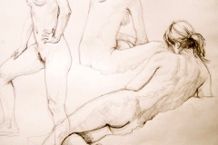 Woman in Figure Drawing